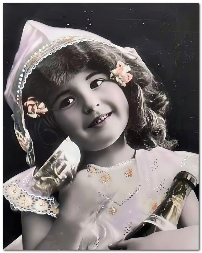 Belle Epoque Children 1909 Big Bottle 8x10 Photo Print 23052500267