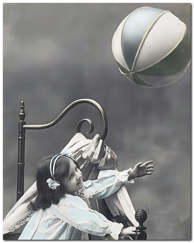 Belle Epoque Children 1910 Ball Girl 8x10 Photo Print 23052500350