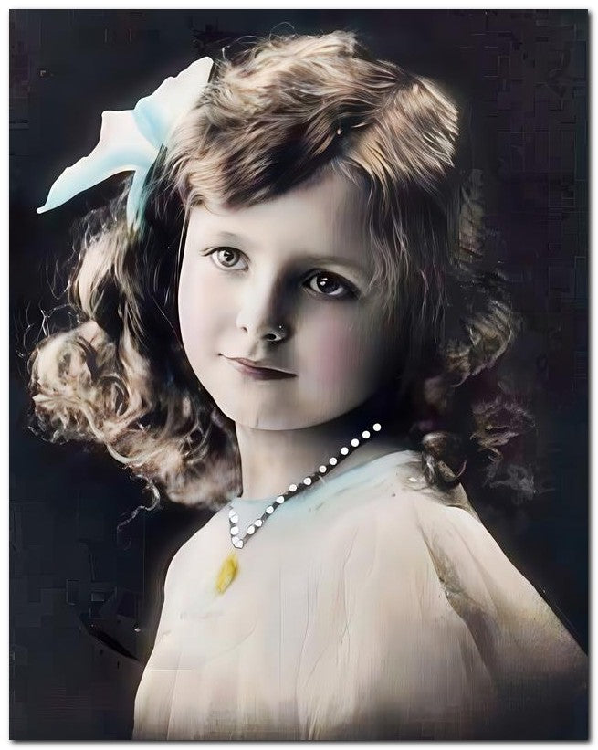 Belle Epoque Children 1910 Beautiful Smile 8x10 Photo Print 23052500370