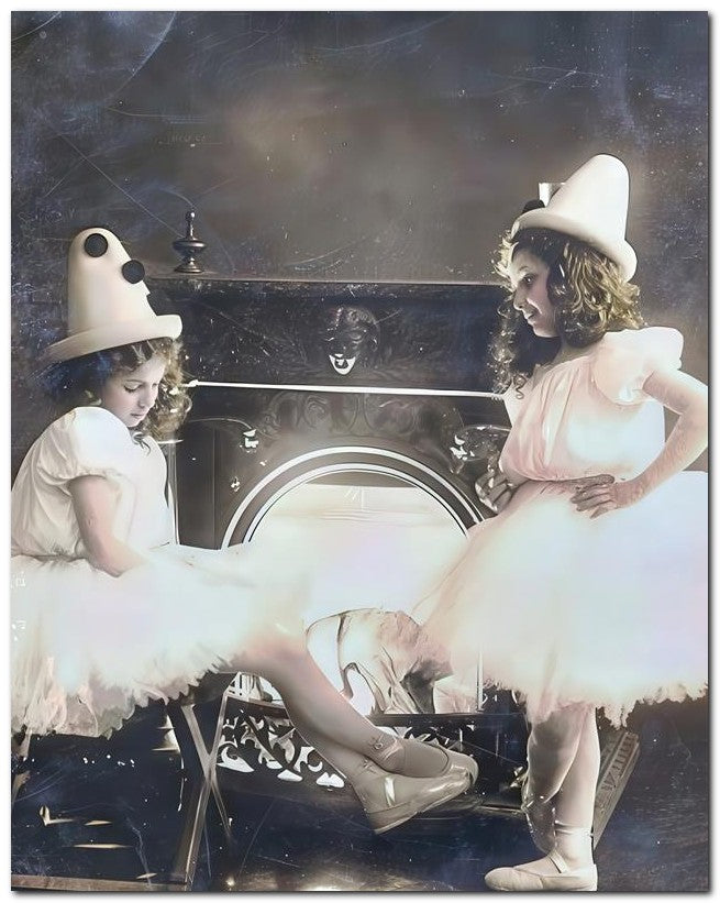 Belle Epoque Children 1910 Dance Girls 8x10 Photo Print 23052500545