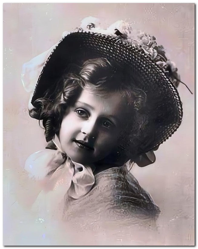 Belle Epoque Children 1910 Dreamy Eyed 8x10 Photo Print 23052500595