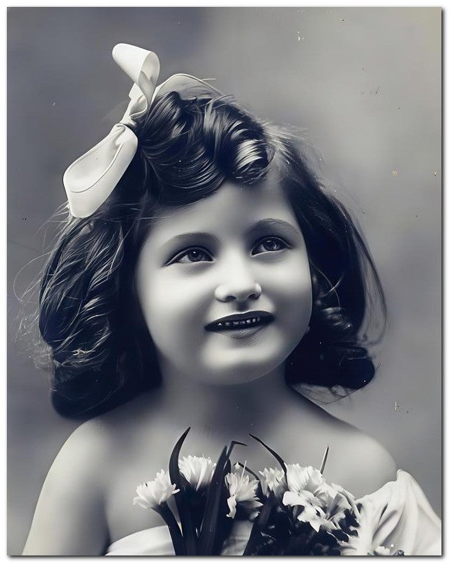 Belle Epoque Children 1910 Girl 8x10 Photo Print 23052500690