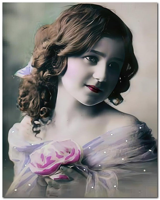 Belle Epoque Children 1910 Hair Bow 8x10 Photo Print 23052500704