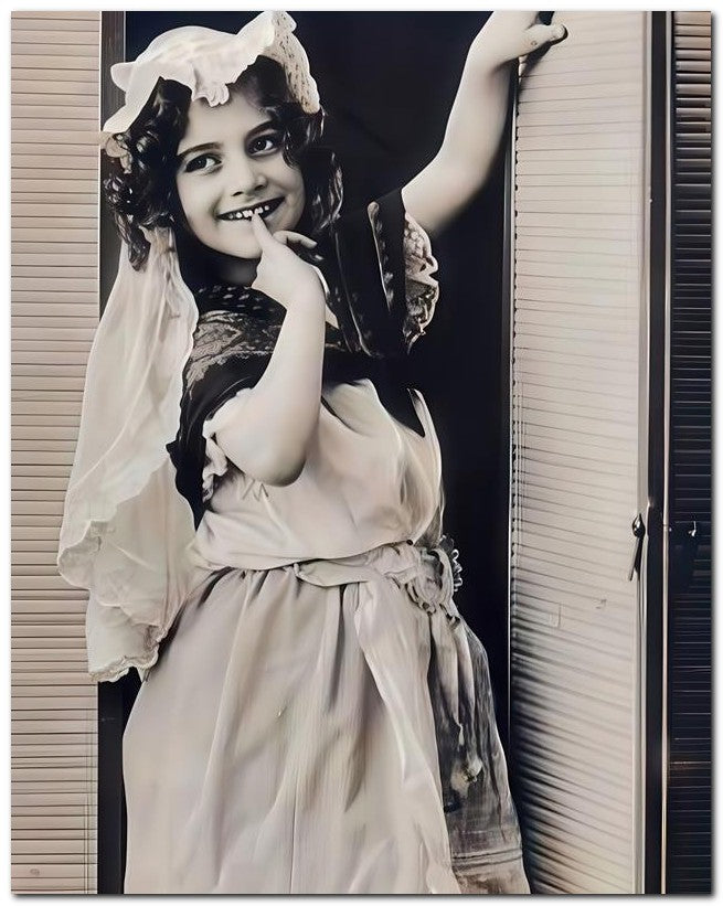 Belle Epoque Children 1910 Lace Hat 8x10 Photo Print 23052500775