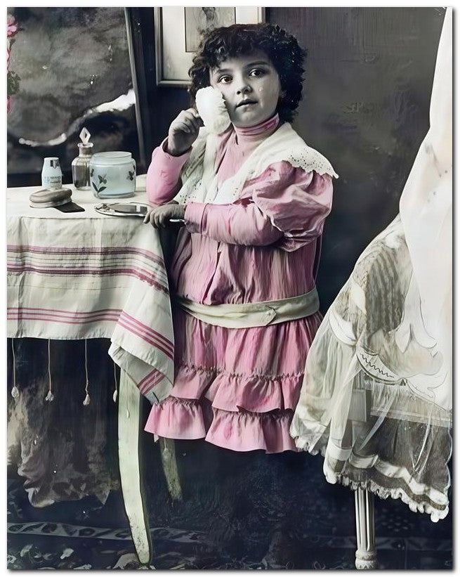 Belle Epoque Children 1910 Little Beauty 8x10 Photo Print 23052500794