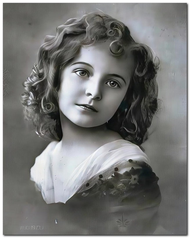 Belle Epoque Children 1910 Young Girl 8x10 Photo Print 23052501072
