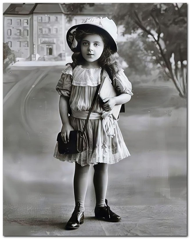 Belle Epoque Children 1915 Purse Book 8x10 Photo Print 23052501267