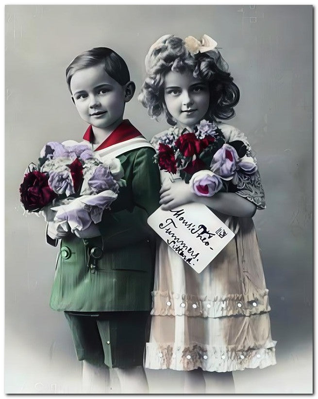 Belle Epoque Children 1917 2cute Kids 8x10 Photo Print 23052501273