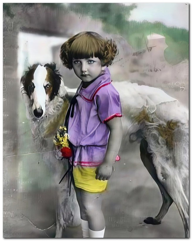 Belle Epoque Children Girl Bor Zoid Og 8x10 Photo Print 23052501350