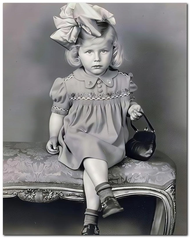 Belle Epoque Children Girl Handbag 8x10 Photo Print 23052501358