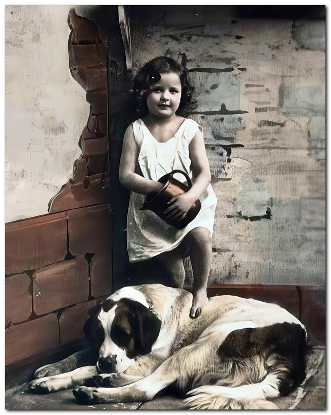 Belle Epoque Children Girl Jar Benard 8x10 Photo Print 23052501361