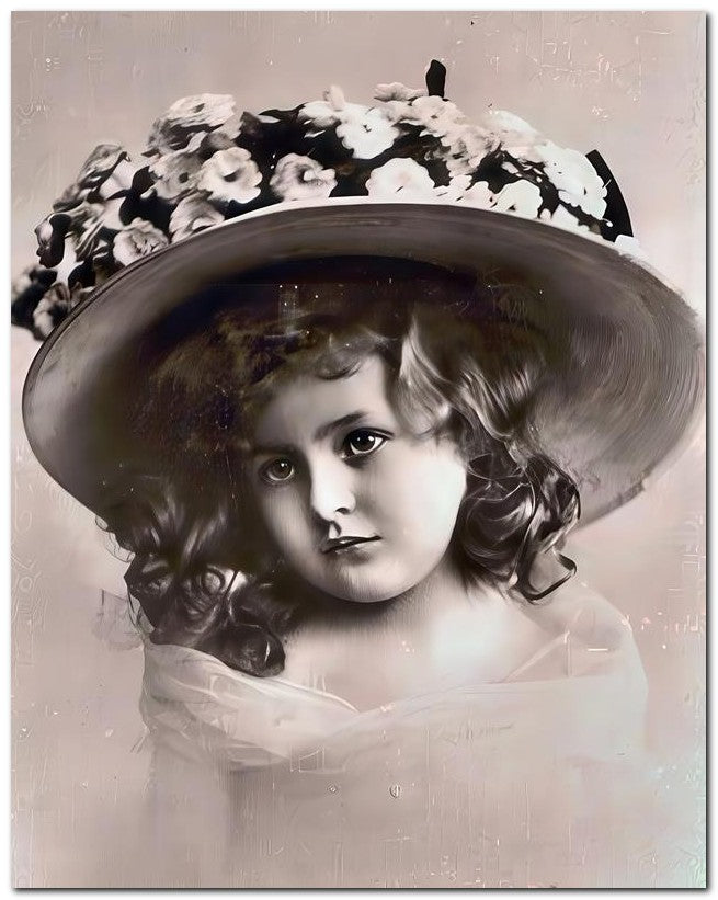 Belle Epoque Children Shygirl Bighat 8x10 Photo Print 23052501392