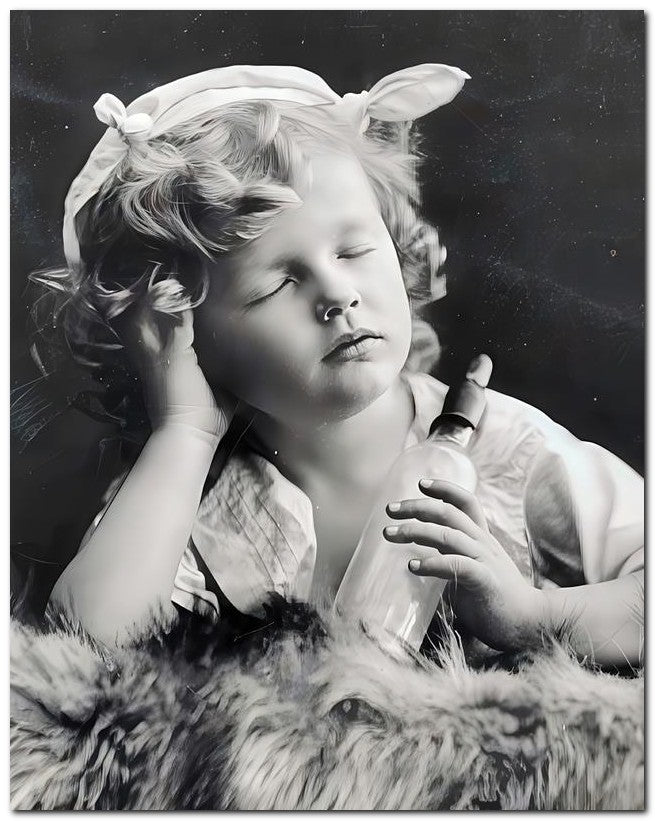 Belle Epoque Children Sleeping Child 8x10 Photo Print 23052501393