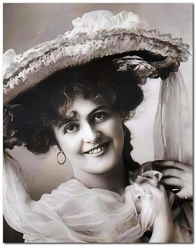 French Belle Epoque Fashion 1904 Curley 8x10 Photo Print 23052501464