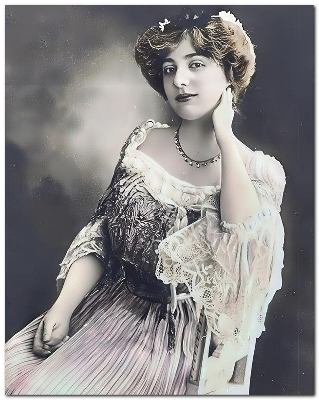 French Belle Epoque Fashion 1904 Seductive 8x10 Photo Print 23052501473