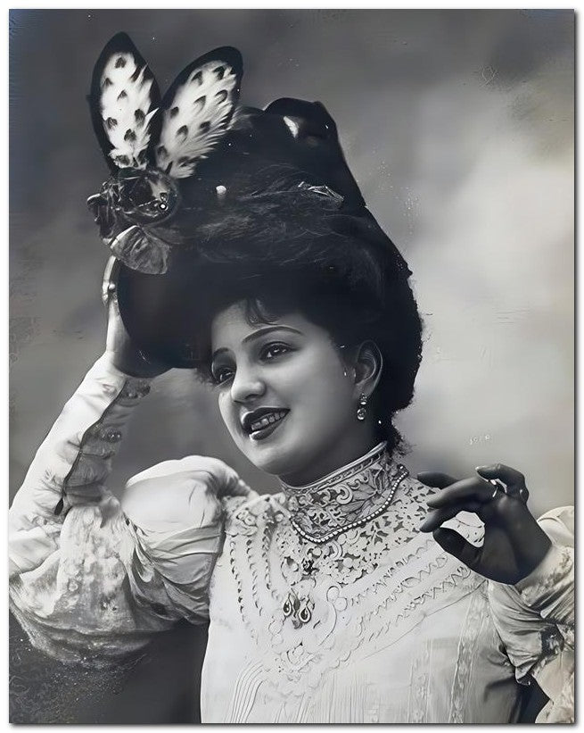 French Belle Epoque Fashion 1905 Cute Blouse 8x10 Photo Print 23052501509