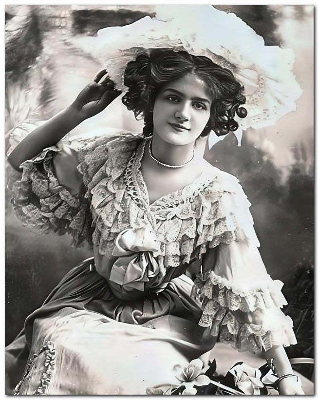Belle Epoque Fashion 1906 Belle Epoque Lady 8x10 Photo Print 23052501644