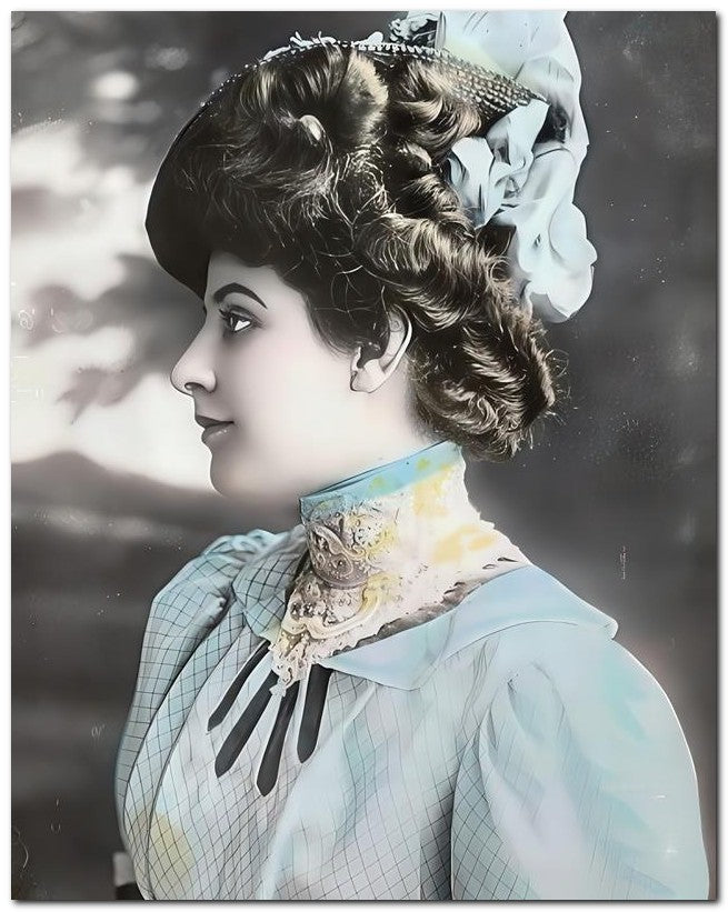 French Belle Epoque Fashion 1907 Fare Stare 8x10 Photo Print 23052501657