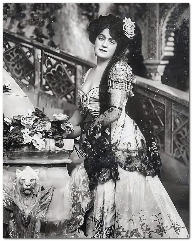 French Belle Epoque Fashion 1908 Havana Lady 8x10 Photo Print 23052501732