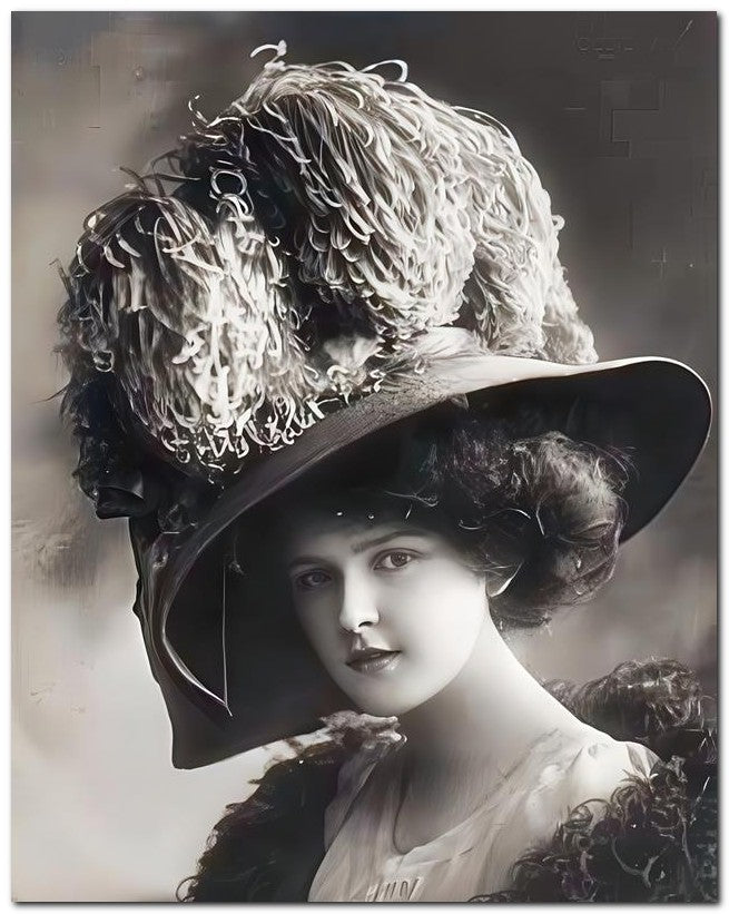 French Belle Epoque Fashion 1909 Almost Lady 8x10 Photo Print 23052501777