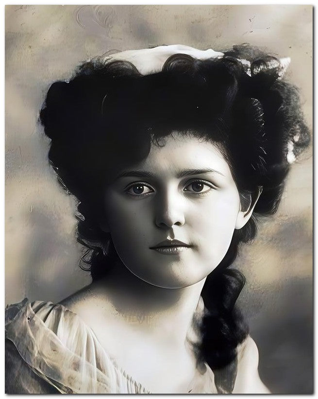French Belle Epoque Fashion 1909 Beauty 8x10 Photo Print 23052501780