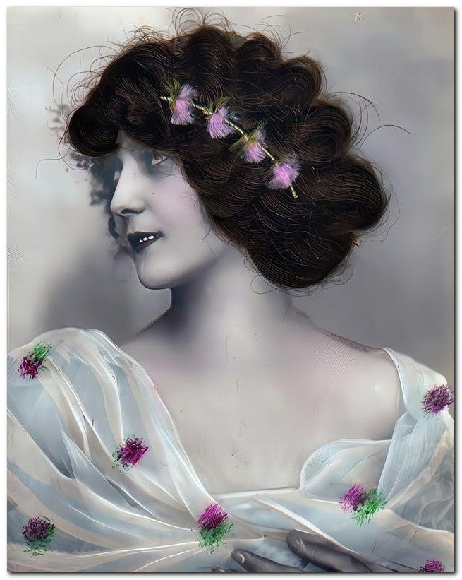 French Belle Epoque Fashion 1909 Human Hair 15 8x10 Photo Print 23052501828