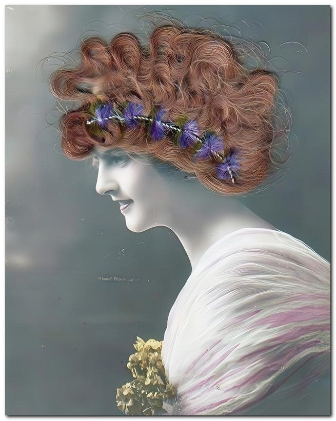 French Belle Epoque Fashion 1909 Human Hair 6 8x10 Photo Print 23052501835