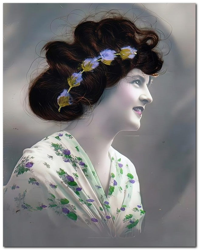 French Belle Epoque Fashion 1909 Human Hair 8 8x10 Photo Print 23052501837