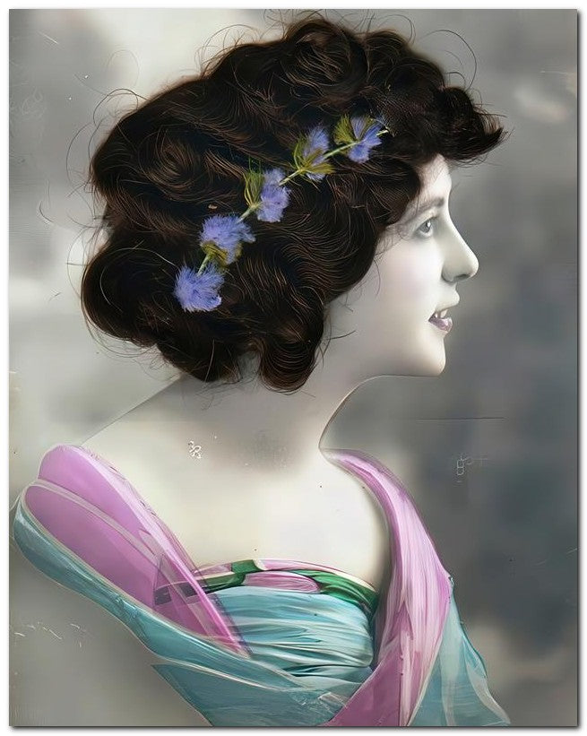 French Belle Epoque Fashion 1909 Human Hair 9 8x10 Photo Print 23052501838