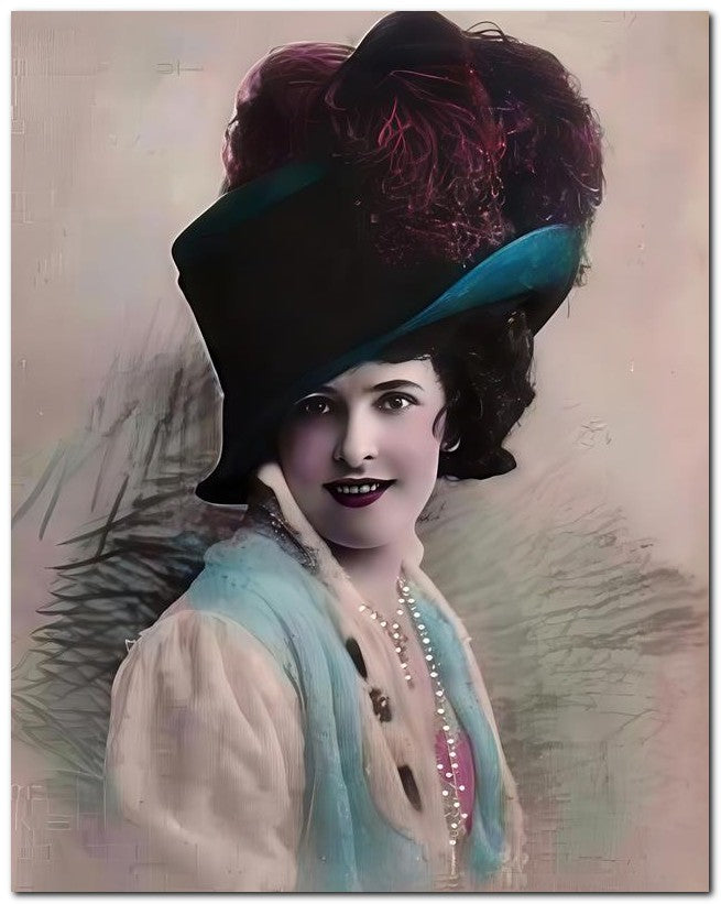French Belle Epoque Fashion 1909 Oh La La 8x10 Photo Print 23052501854