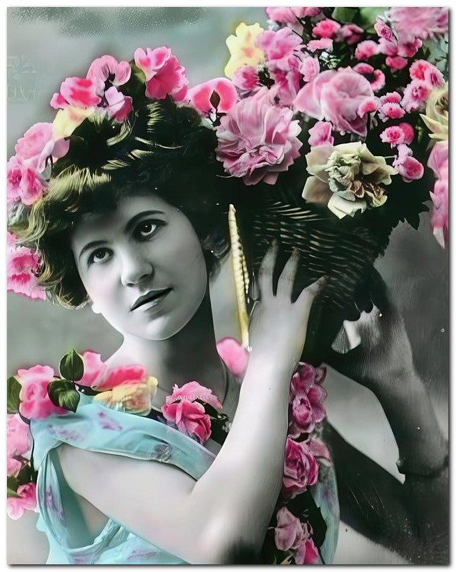 French Belle Epoque Fashion 1909 Very Colorful 8x10 Photo Print 23052501890