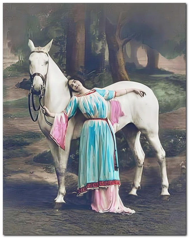 French Belle Epoque Fashion 1910 Arabian Lady 8x10 Photo Print 23052501904