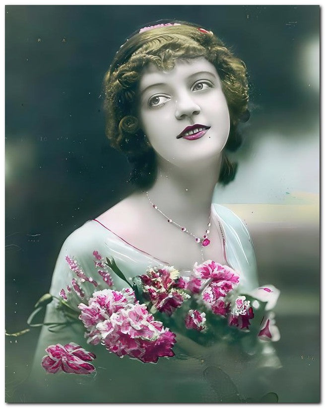 French Belle Epoque Fashion 1910 Beautiful 8x10 Photo Print 23052501919
