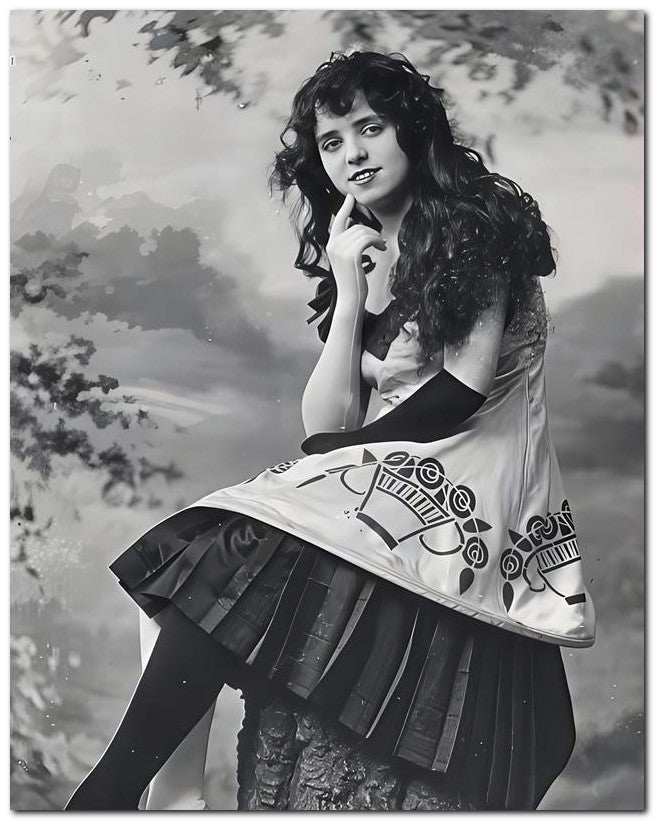 French Belle Epoque Fashion 1910 Black white_1 8x10 Photo Print 23052501955