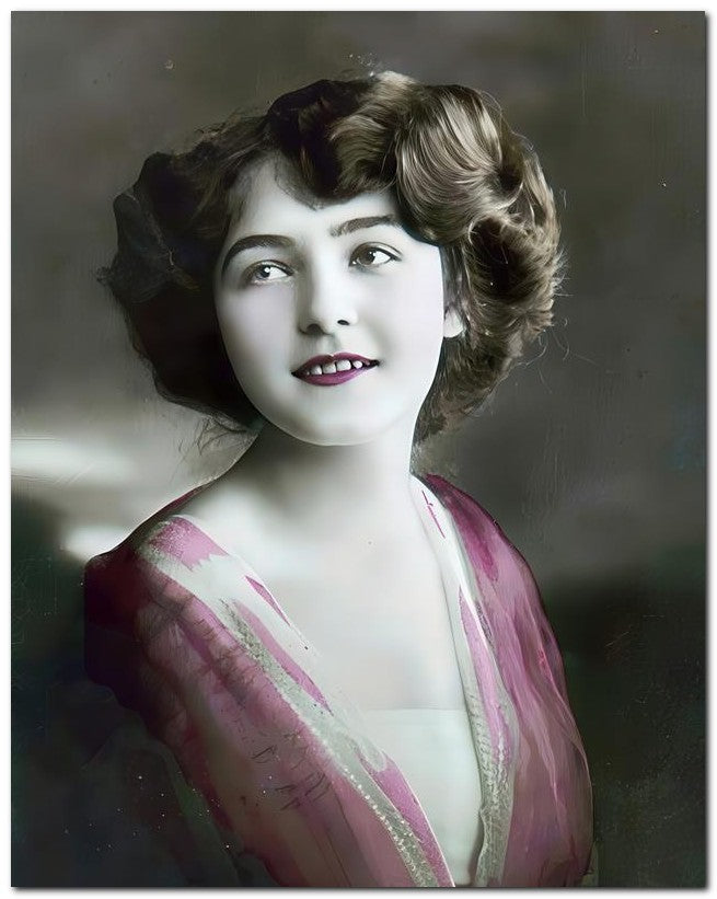 French Belle Epoque Fashion 1910 Brunnette 8x10 Photo Print 23052501993