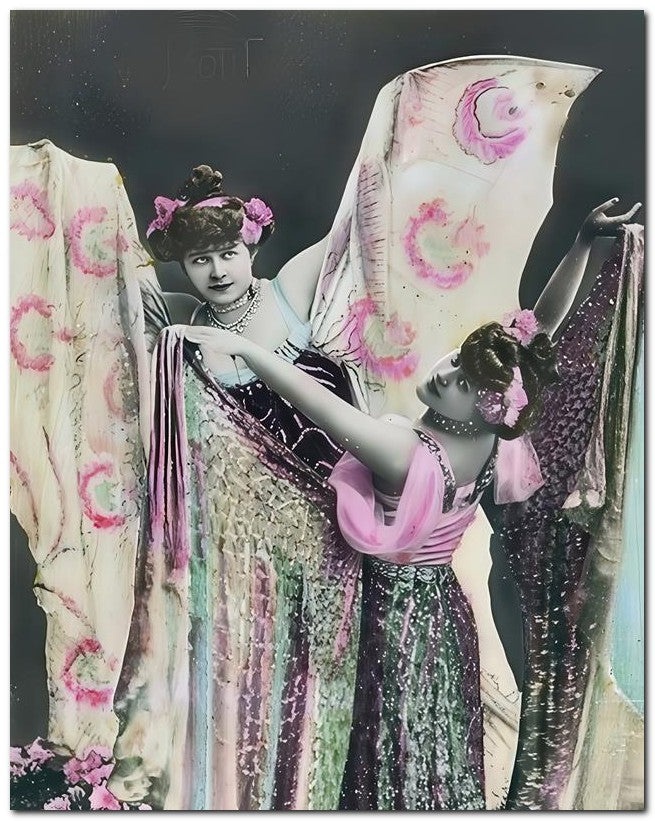 Belle Epoque Fashion 1910 Butterfly Dance 8x10 Photo Print 23052501998