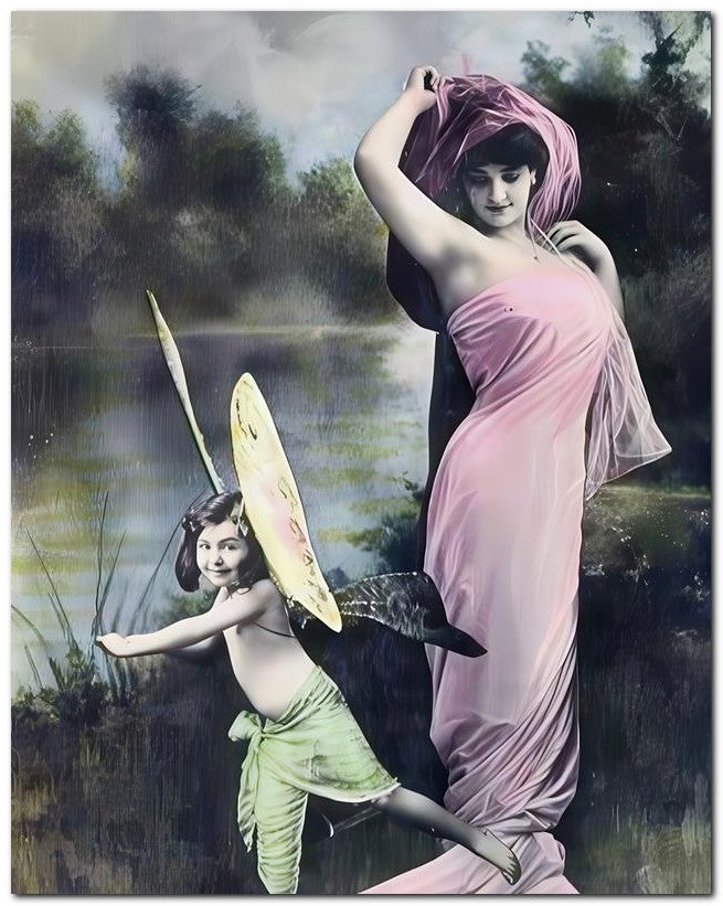 Belle Epoque Fashion 1910 Butterfly wings 1 8x10 Photo Print 23052501999