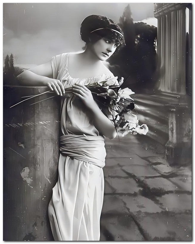 Belle Epoque Fashion 1910 Classical Beauty 8x10 Photo Print 23052502021
