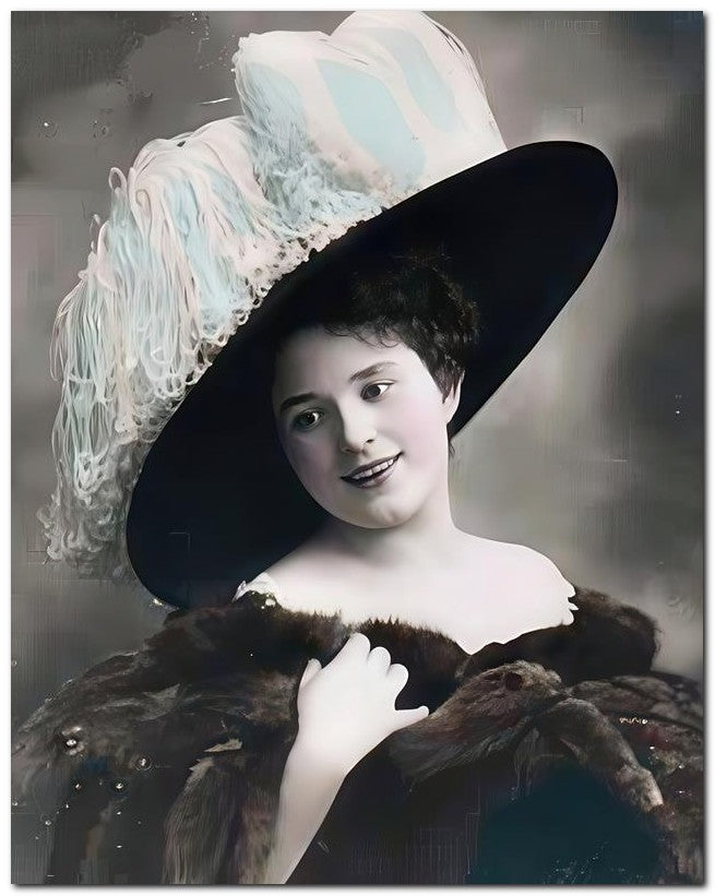 French Belle Epoque Fashion 1910 Hats Mile 8x10 Photo Print 23052502187