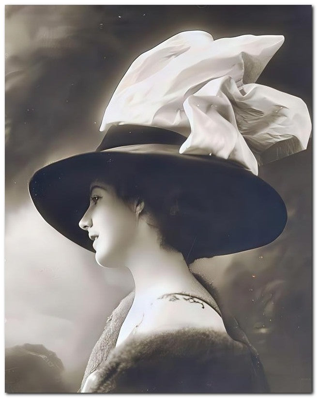 French Belle Epoque Fashion 1910 Hats 8x10 Photo Print 23052502188