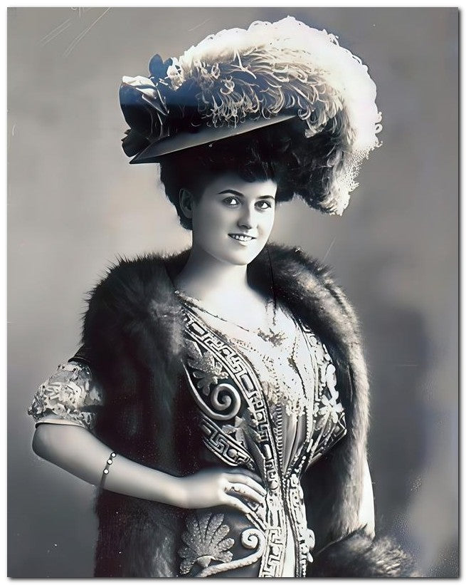 French Belle Epoque Fashion 1910 Hot Mama 8x10 Photo Print 23052502207