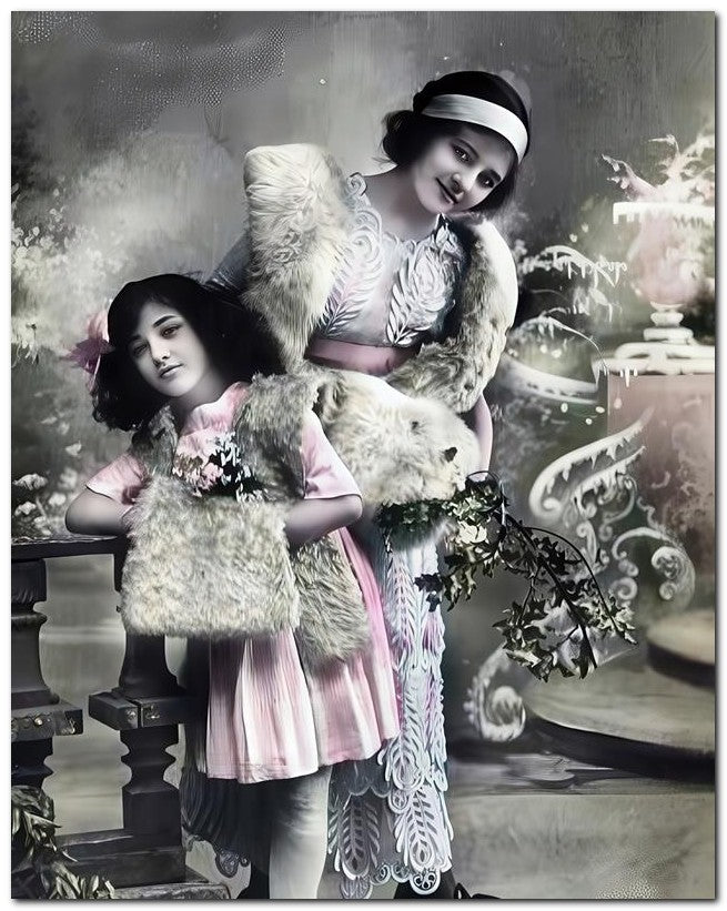 French Belle Epoque Fashion 1910 Lady Girl 8x10 Photo Print 23052502253