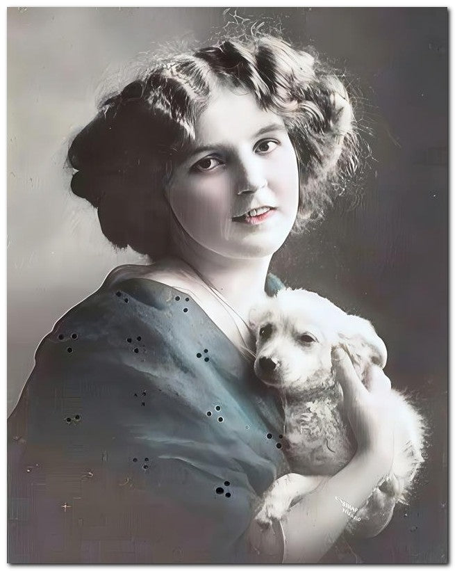 French Belle Epoque Fashion 1910 Ladydog 8x10 Photo Print 23052502277