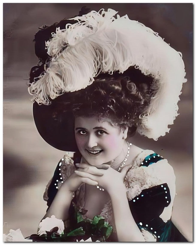 French Belle Epoque Fashion 1910 Mischief 8x10 Photo Print 23052502342