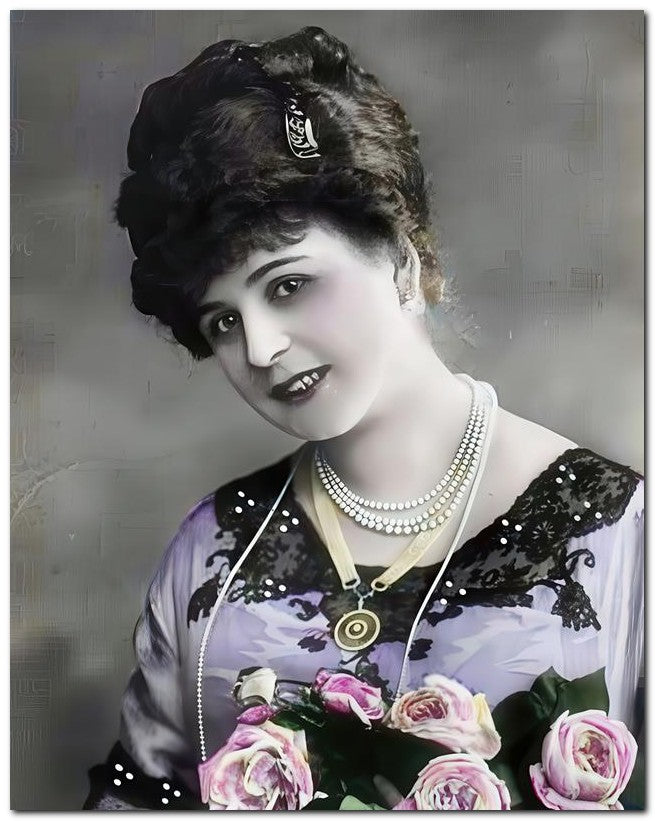 French Belle Epoque Fashion 1910 Necklaces 8x10 Photo Print 23052502373