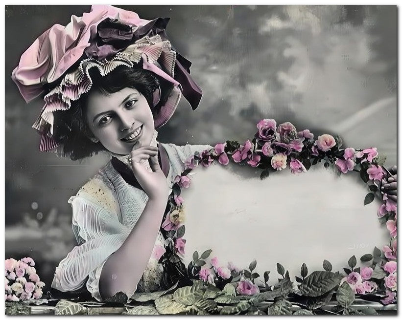 French Belle Epoque Fashion 1910 New Year 8x10 Photo Print 23052502375
