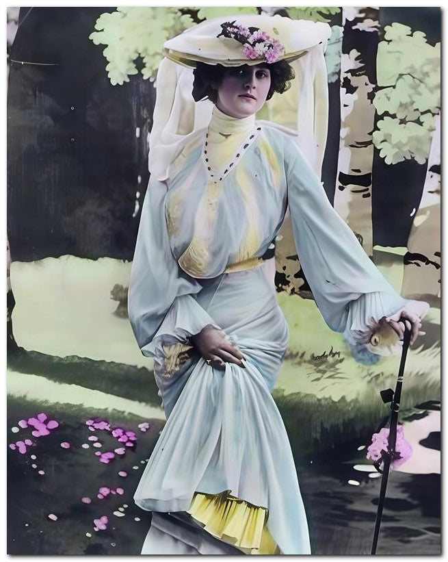 French Belle Epoque Fashion 1910 Paris Beauty 8x10 Photo Print 23052502391