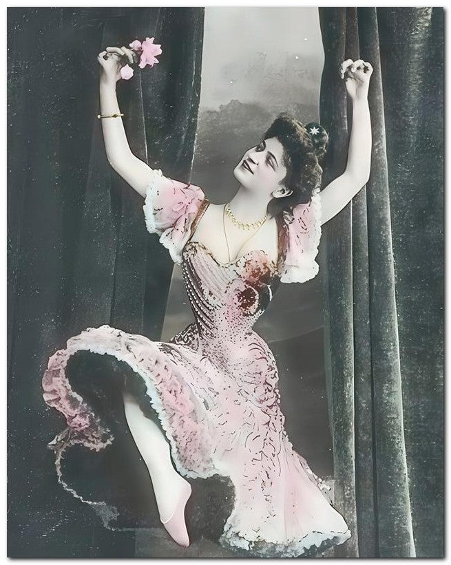 French Belle Epoque Fashion 1910 Pretty Ballet 8x10 Photo Print 23052502442