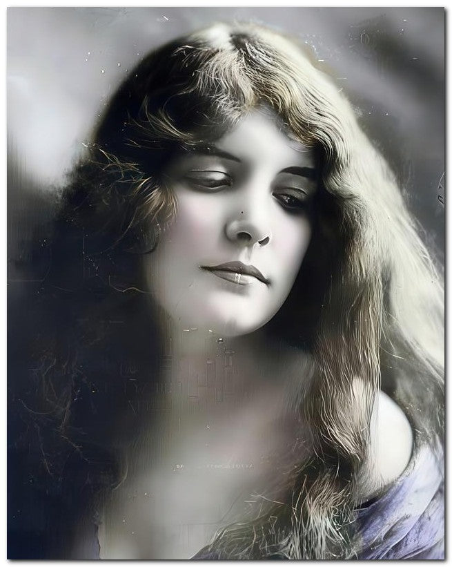 French Belle Epoque Fashion 1910 Pretty Lady 8x10 Photo Print 23052502452