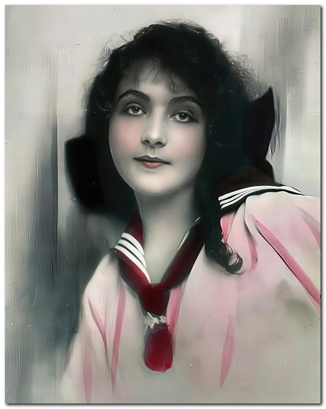 French Belle Epoque Fashion 1910 Pretty Sailor 8x10 Photo Print 23052502455